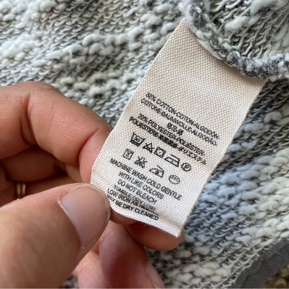 Free People In the Loop Waterfall cardigan in grey size XS oversized - Picture 3 of 11